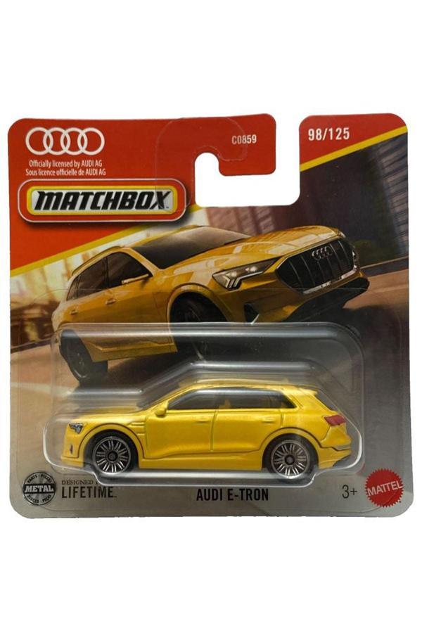 Matchbox Audi E-Tron (1/64) Sarı - 2025 Case - Image 1