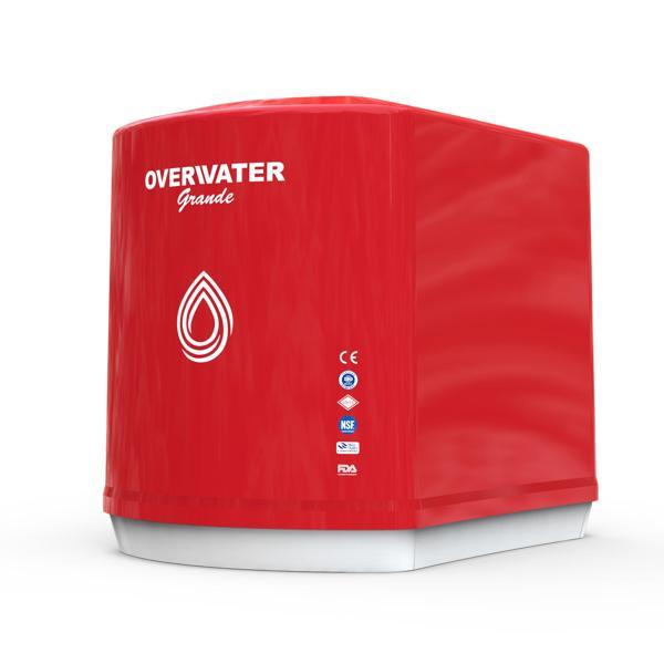 OverWater Grande 12 Aşamalı 12 Lt. Çelik Tanklı Kapalı Kasa Pompasız Su Arıtma Cihazı Özel Sarım Membran Filtre - Image 1