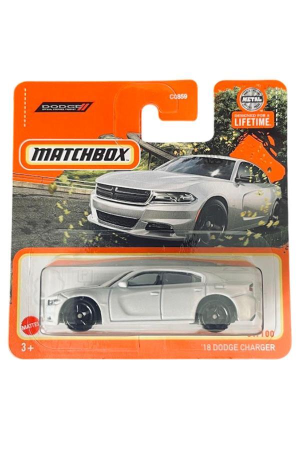 Matchbox ‘18 Dodge Charger (1/64) Beyaz - 2023 Case - Image 1