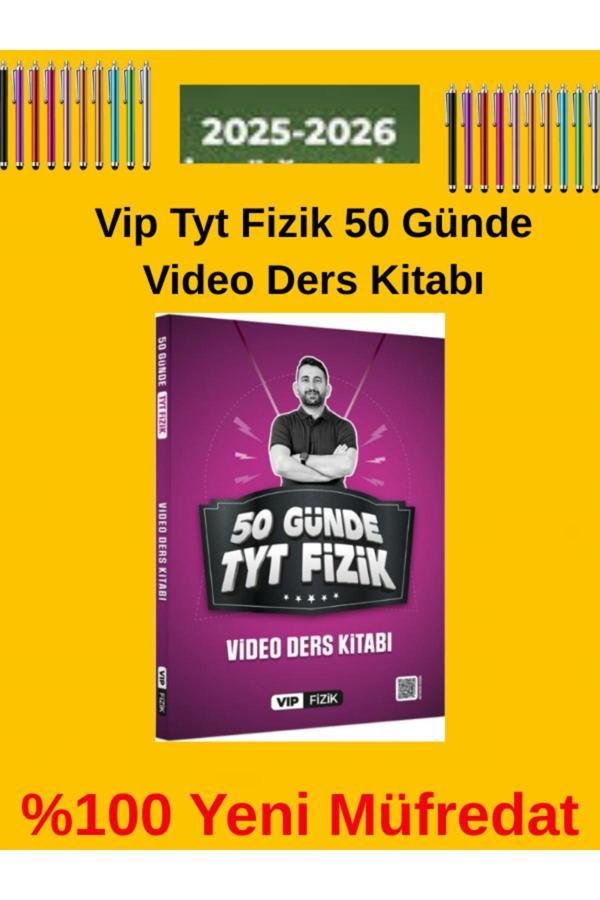 Vip Fizik Yks 2025-2026 Tyt Fizik 50 Günde Video Ders Notu+Android Kalem - Nihat Bilgin Yayıncılık - Image 1
