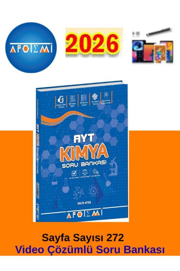 25-26 Apotemi Yayınları Ayt Kimya Soru Bankası+Android Kalem - Apotemi Yayınları - Image 1
