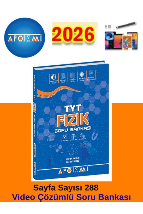 25-26 Apotemi Yayınları Tyt Fizik Soru Bankası+Android Kalem - Apotemi Yayınları - Image 1