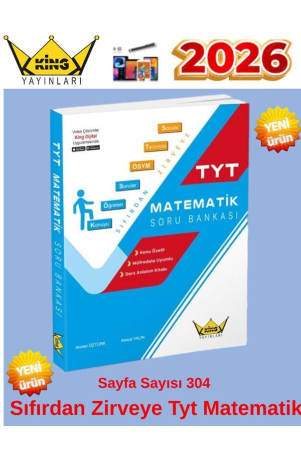25-26 King Yayınları 2025-2026 Tyt Matematik Sıfırdan Sona Soru Bankası+Tablet Kalemi - King Yayınları - Image 1