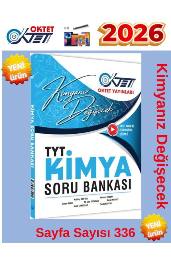 25-26 Oktet Yayınları 2025-2026 Tyt Kimya Video Çözümlü Soru Bankası+Tablet Kalemi - Okted Yayınları - Image 1