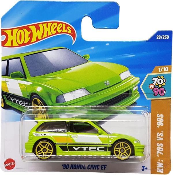 Hot Wheels Tekli Arabalar 90 Honda Civic Ef HYX90 - Image 1
