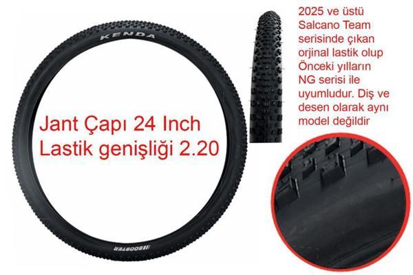 Kenda Booster K1227 24 Inch 2.20 genişlik bisiklet dış lastik - Image 1