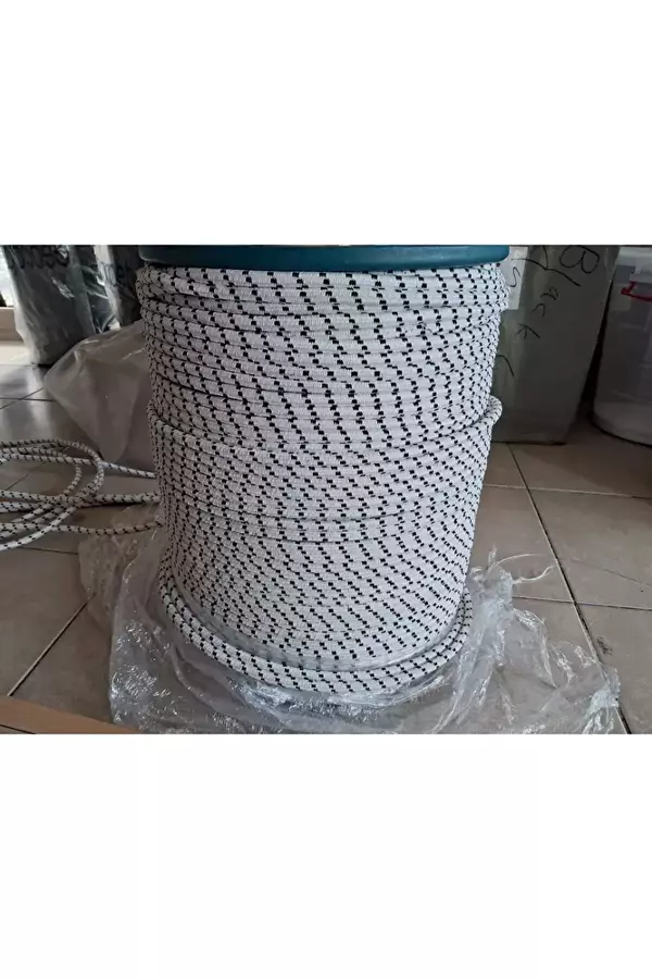 POLYESTER İP HALAT 6 MM 75 METRE URGAN BAYRAK İPİ İSKOTA HALAT SALINCAK İPİ KOPMAZ İP FİLE İPİ - Image 1