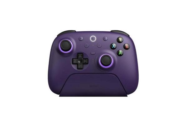 8Bitdo Ultimate 2 Kablosuz Oyun Kolu Windows & Android Uyumlu Hall Effect 2.4G Controller Mor - Image 1