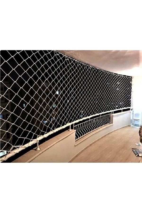 2,50 X 4 Metre Çocuk Güvenlik Filesi Kalınlık 4 Mm Balkon Güvenlik Filesi Kedi Güvenlik Filesi File - Image 1