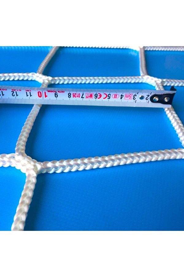 BALKON GÜVENLİK FİLESİ 1,80 X 1 METRE KALINLIK 6 MİLİM GÜVENLİK AĞI OKUL FİLESİ GÖZ ARALIĞI 10 CM - Image 1
