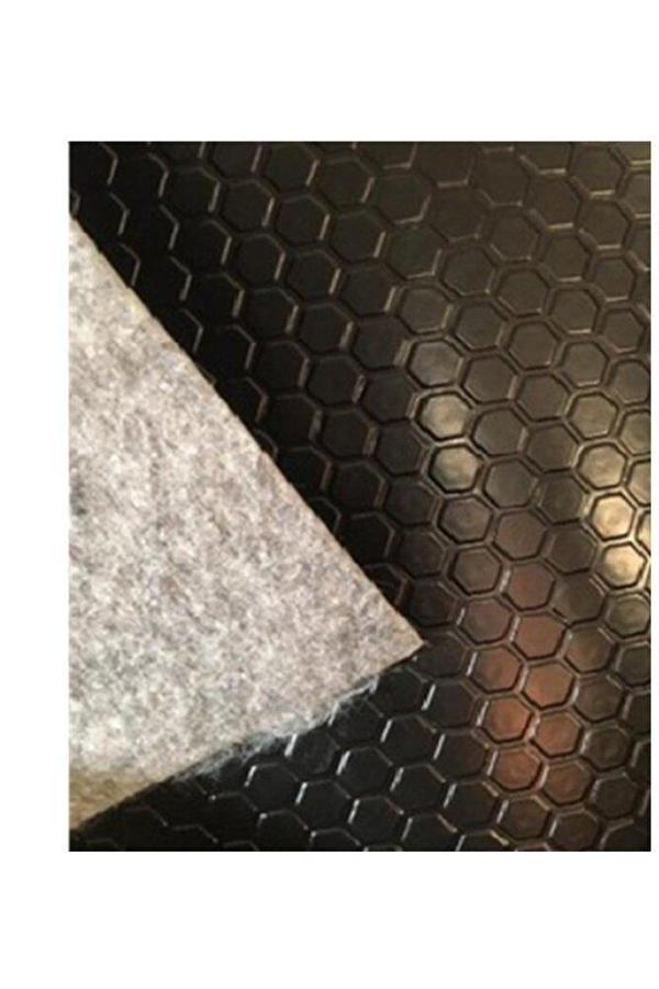 Para Desenli muşamba 2x 2 metre Siyah Keçeli Paralı Muşamba Zemin Oto Taban Döşemesi - Image 1