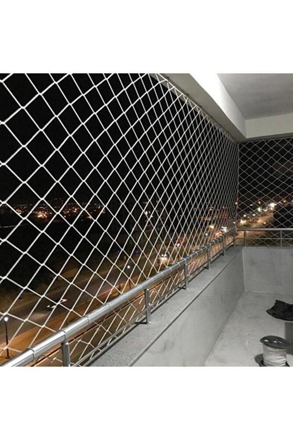 2,50 X 27 Metre Çocuk Güvenlik Filesi Kalınlık 3 Mm Balkon Güvenlik Filesi Kedi Güvenlik Filesi File - Image 1