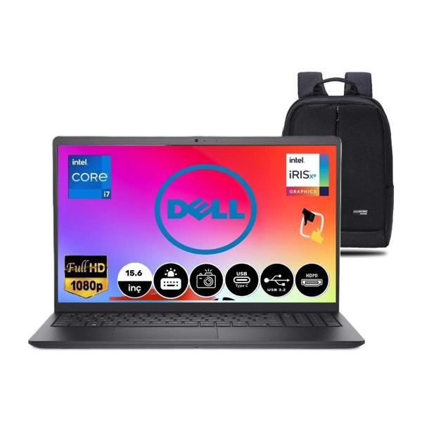 Inspiron 3520 Intel Core I7-1255U 32GB 1tb SSD 15.6" Fhd 120 Hz Windows 11 Pro Taşınabilir Bilgisayar+Snertechçanta - Image 1
