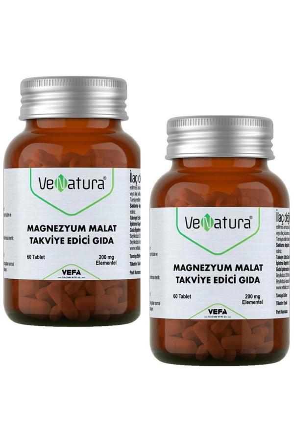 VeNatura Magnezyum Malat 60 Tablet 2 Adet - Image 1