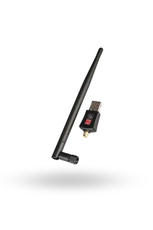 Büro Ev Ofis Cihazları için 5DBI 2.4GHZ WiFi Usb Adaptör - Image 1