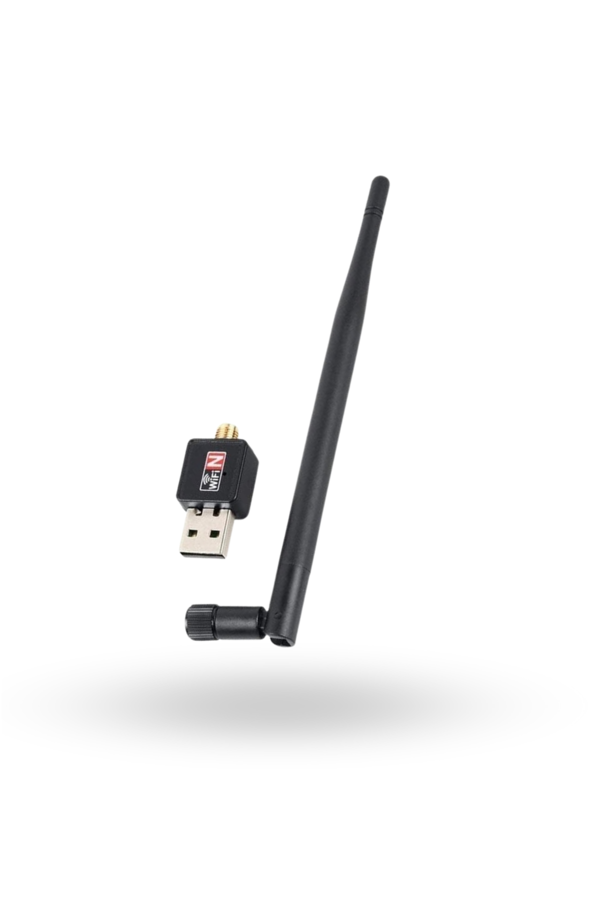 Büro Ev Ofis Cihazları için 300MBPS 5DBI Usb WiFi Adaptör - Image 1