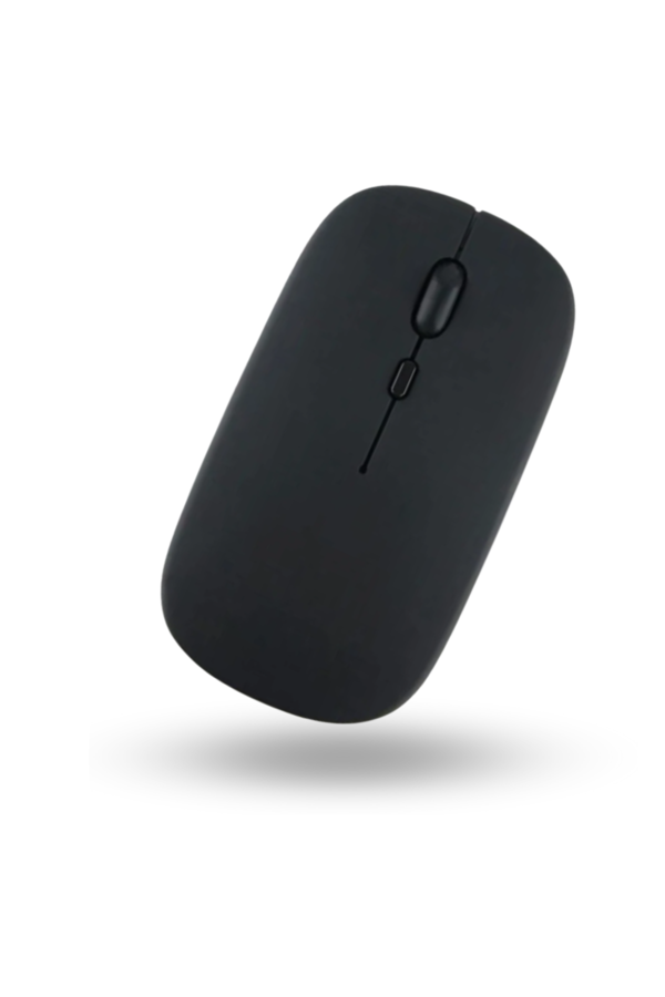 Büro Ev Ofis Bilgisayarı için Siyah Bluetooth Mouse - Image 1