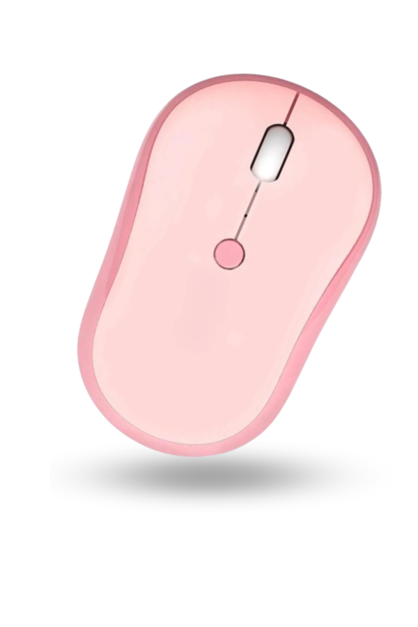 Büro Ev Ofis Bilgisayarı için Basic Pembe Mouse - Image 1