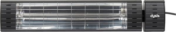 Dysis DH-7452 Art Plus Karbon Serisi IP65 Suya-Toza Dayanıklı 2300 W Siyah İç/Dış Mekan Isıtıcı - Image 1