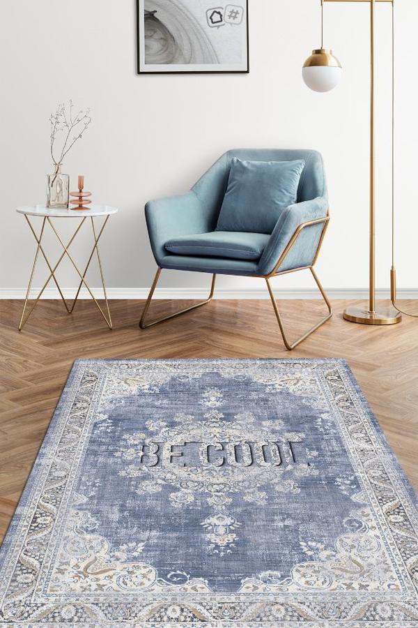 Homshtag Havalı Ol Etnik Desenli Halı Geometrik Salon Halısı Çok Renkli Oturma Odası Halısı - Image 1