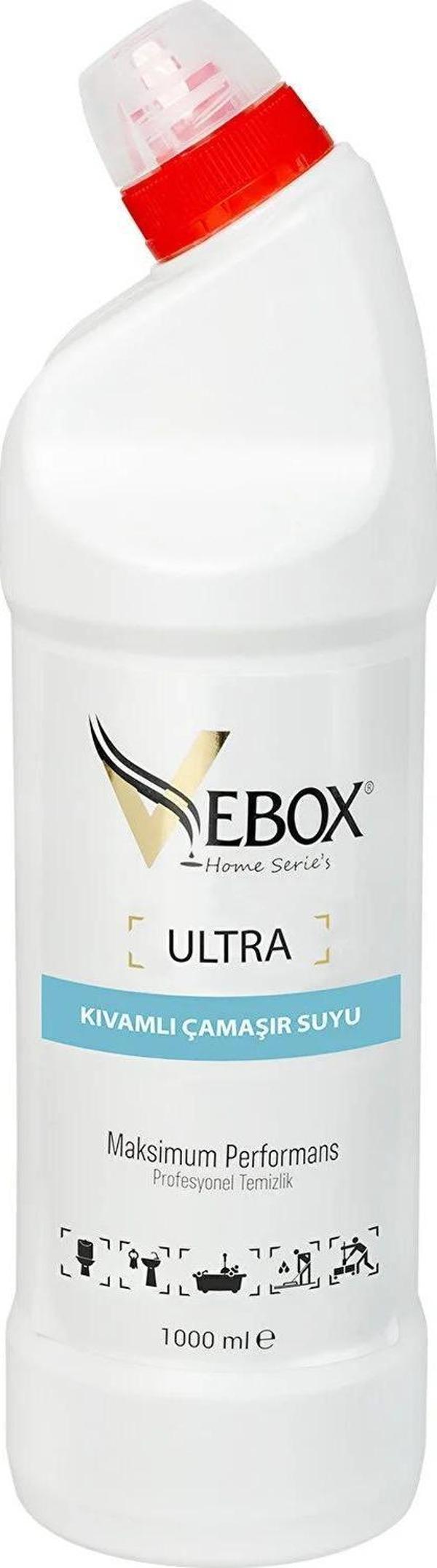 VEBOX Ultra Kıvamlı Çamaşır Suyu 1lt - Image 1