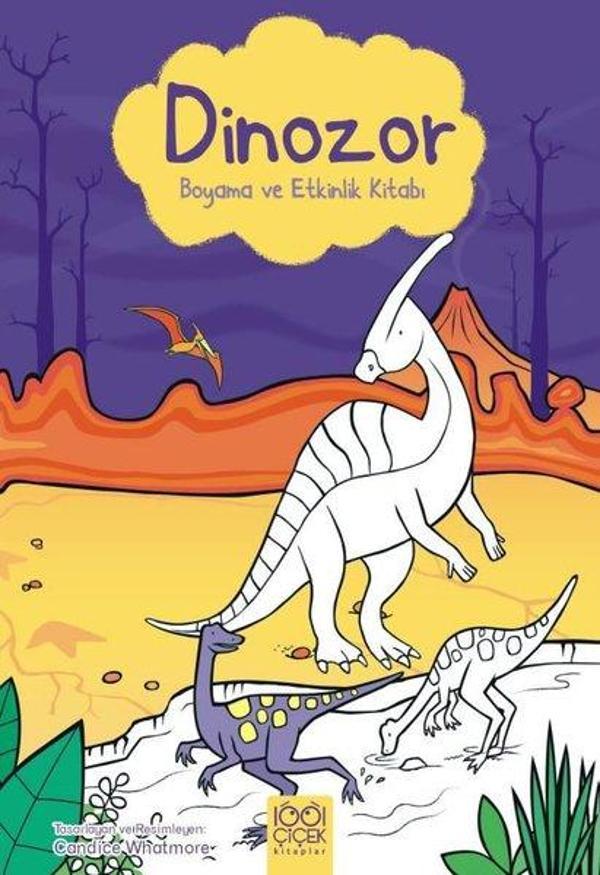Dinozor Boyama ve Etkinlik Kitabı - 1001 Çiçek - Image 1