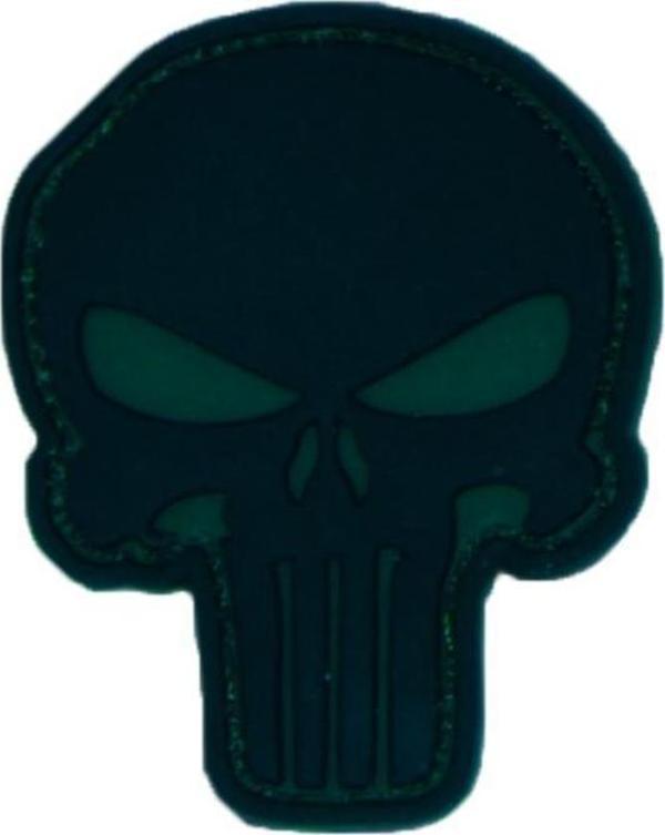 Single Sword Plastik Kurukafa Patch - Peç - Image 1