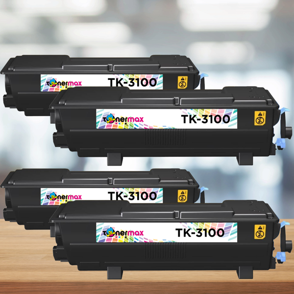 Kyocera Mita TK-3100 Muadil Toner 4'lü Paket / Ecosys M3040 / M3540 / FS-2100 - Image 1