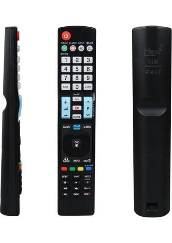 LG RM-L930 Küçük Kalıp Lg Guıde-Home-Q.menü Tuşlu LCD LED Tv Kumanda (5131) - Image 1