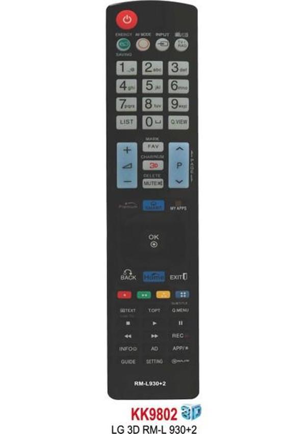 LG 3D Rm-L 930+2 LCD Tv Kumanda - Image 1
