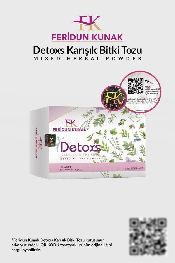 Feridun Kunak Karışık Bitki Detoxs Çayı 30 Adet - Image 1