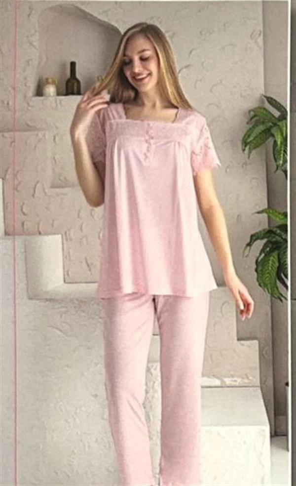 Kadın Kısa Kollu Pijama Takım 23403 - Image 1