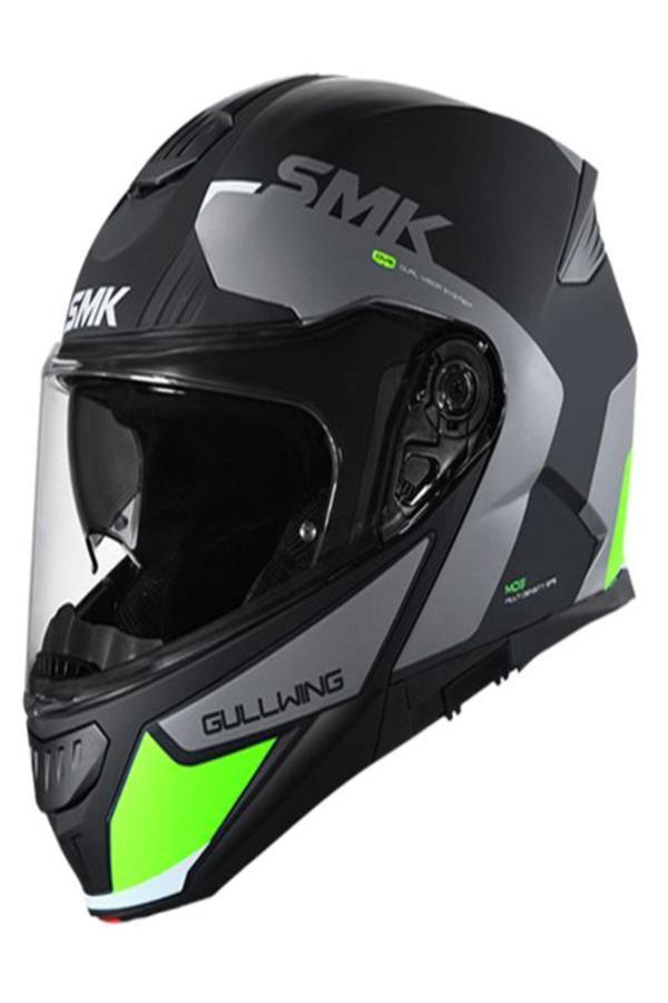 Smk Kask Gullwing Tekker Motosiklet Çene Açılır Kask - Image 1