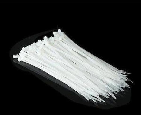 Mutlusan Kablo Bağı 2,5X140 Beyaz 100 Adet Paket  - Image 1