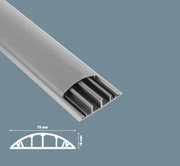 Mutlusan Kablo Kanalı 30 Metre Balık Sırtı Yapışkanlı 75X18 Mm - Image 1
