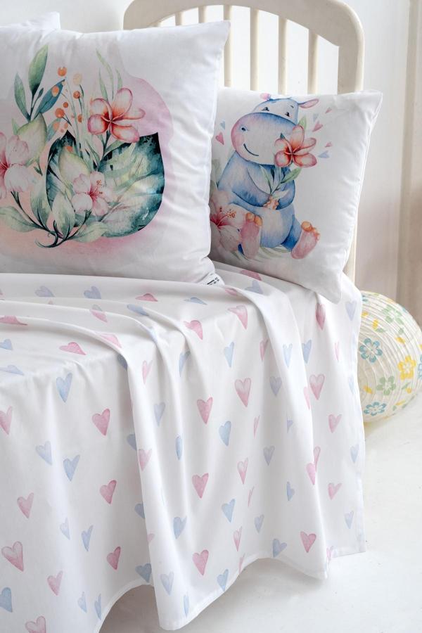 Montisu Mibabies; Laughing Donkeys, Dekoratif 2'Li Kırlent, %100 Pamuk, Hipoalerjenik - Image 1