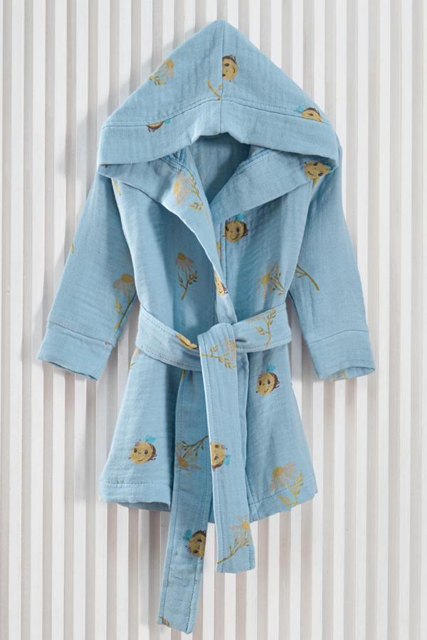 Montisu Müslin Bornoz, % 100 Pamuk - Image 1