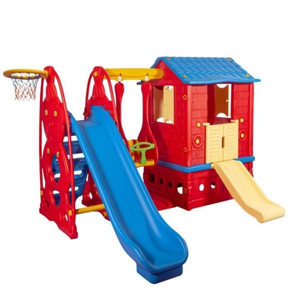 King Kids Ev Büyük Set Oyun evi Kırmızı - Image 1