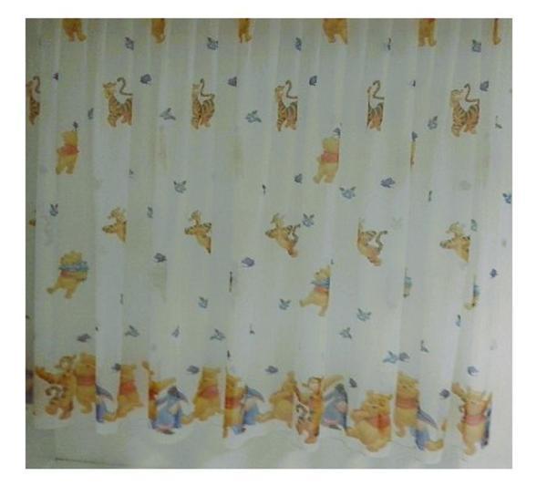 TAÇ LİSANSLI ÇİZGİ KAHRAMAN WINNIE THE POOH TÜL PERDE - Image 1