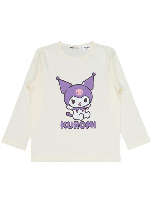 Kuromi 10-13 Yaş Pijama Takımı - Ekru10-11 Yaş - Image 1
