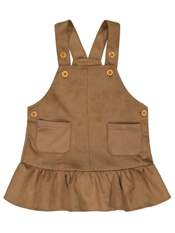Civil Baby Süet 6-18 Ay Elbise - Bej18-24 Ay - Image 1