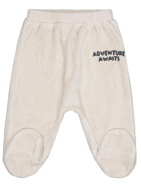 Civil Baby Adventure Awaıts Nakışlı 1-9 Ay Tek Alt Bebe - Bej1-3 Ay - Image 1