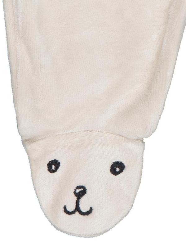 Civil Baby Adventure Awaıts Nakışlı 1-9 Ay Tek Alt Bebe - Bej6-9 Ay - Image 1
