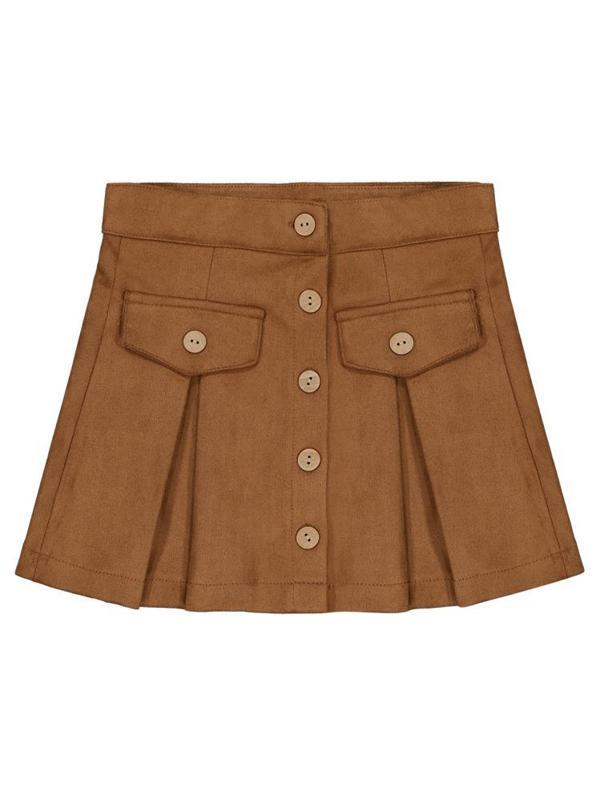 Civil Girls 2-5 Yaş Etek - Kahverengi3-4 Yaş - Image 1