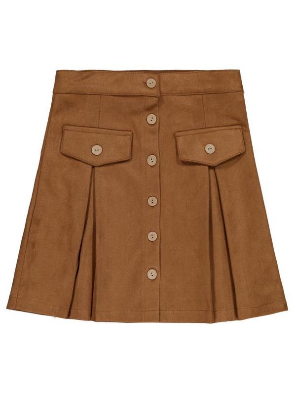 Civil Girls 6-9 Yaş Etek - Kahverengi8-9 Yaş - Image 1