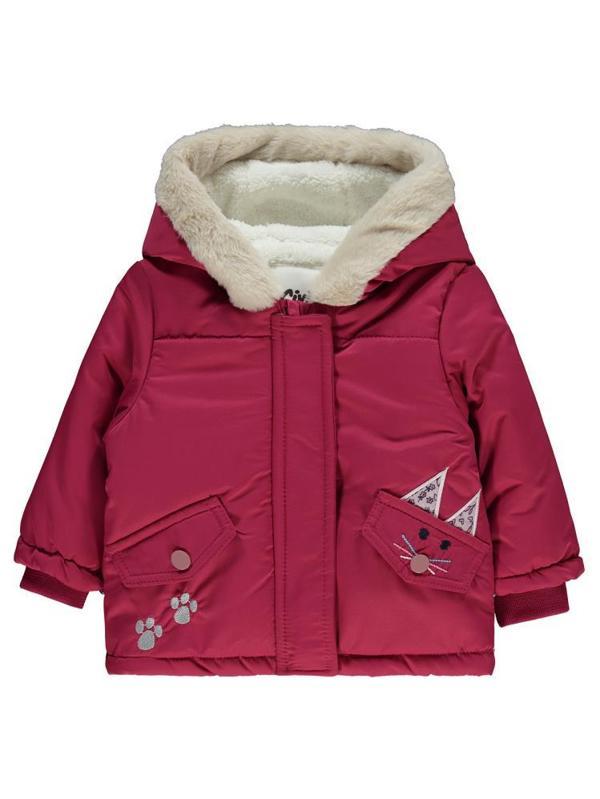 Civil Baby Tavşan Kulak Nakışlı 6-18 Ay Mont - Kırmızı9-12 Ay - Image 1