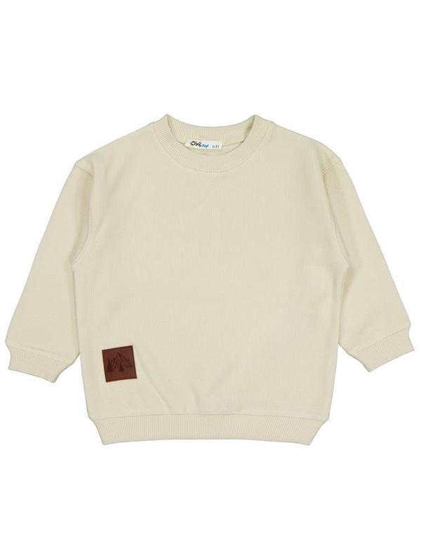 Civil Boys Karyoka Dikişli 2-5 Yaş Sweatshirt - Bej3-4 Yaş - Image 1