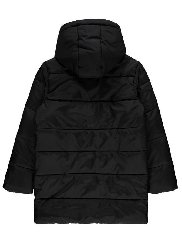 Civil Girls Uzun Oversize Şişme 10-13 Yaş Mont - Siyah12-13 Yaş - Image 1