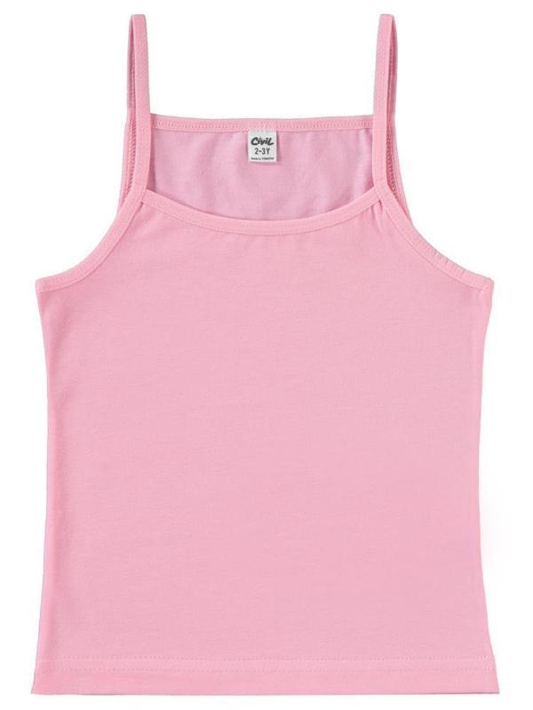 Civil Girls  Basic 2-10 Yaş 2'li Atlet Set - Pembe6-7 Yaş - Image 1
