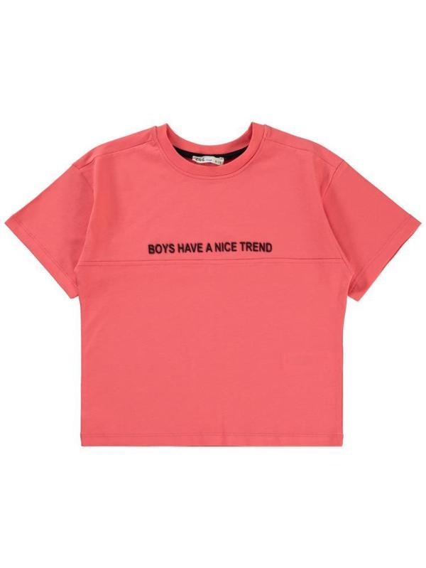 Civil Boys Boys Have Baskılı 6-9 Yaş Tişört - Pembe6-7 Yaş - Image 1